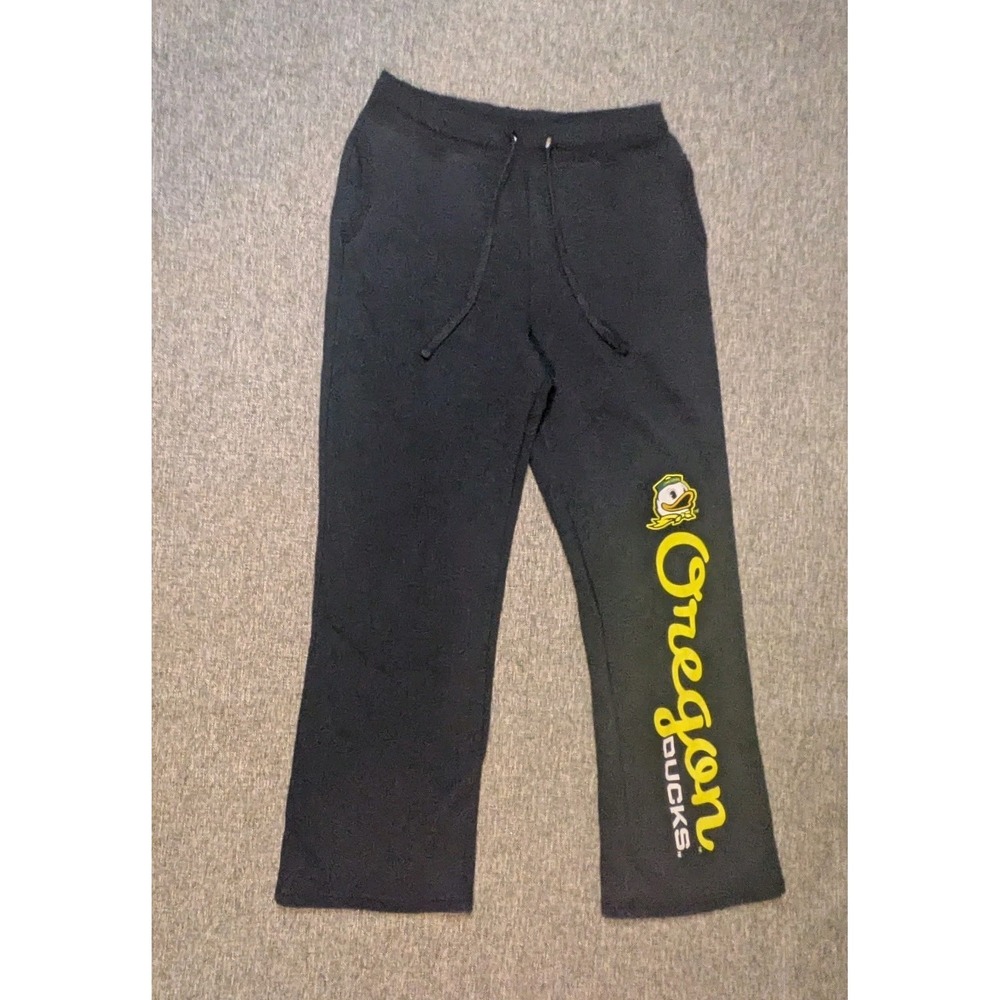 University Of Oregon Ducks OSU Spell out Logo Sweatpants Joggers Size Small READ